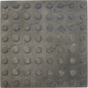 Warning Integrated Concrete Tactile 400x400x40mm - Smooth Charcoal [GTI-01CW-44SCH]